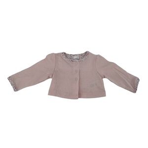 Carter’s Pink Long Sleeve Button Up Jacket Size 3 Months Girl’s